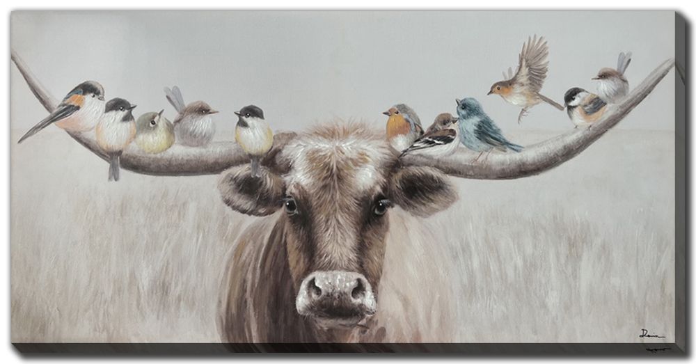 Perfect Spot Canvas Art 28" x 56"