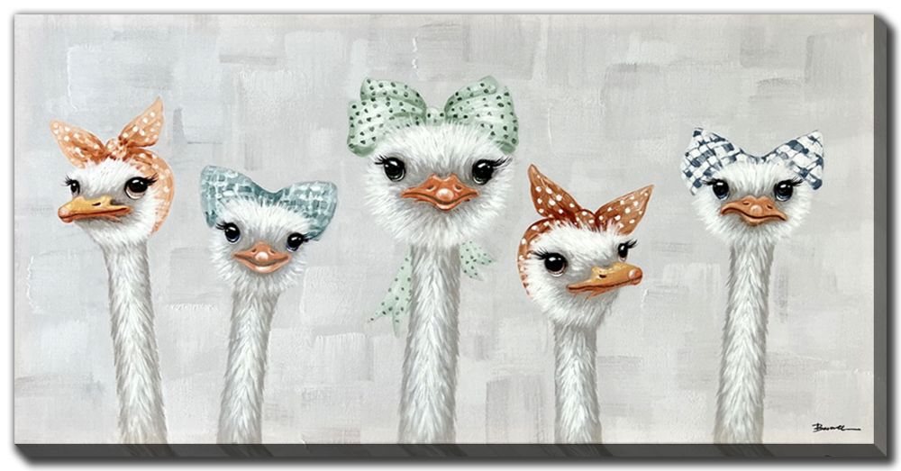 Lady Friends Canvas Art 20" x 40"
