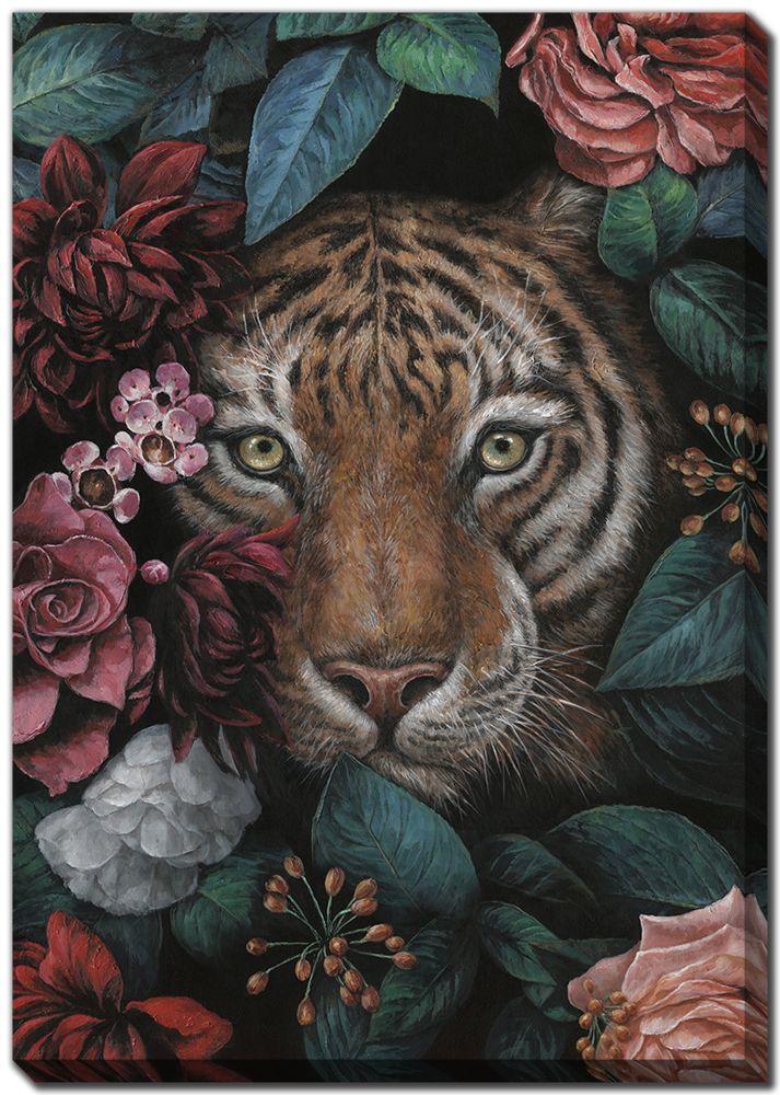 Jungle Beauty Canvas Art 28" x 40"