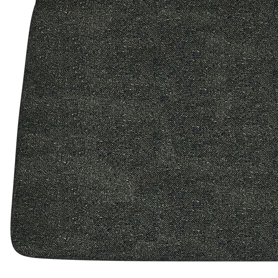 Caleb Accent Chair in Charcoal Fabric and Black 403-091 (OPEN BOX)