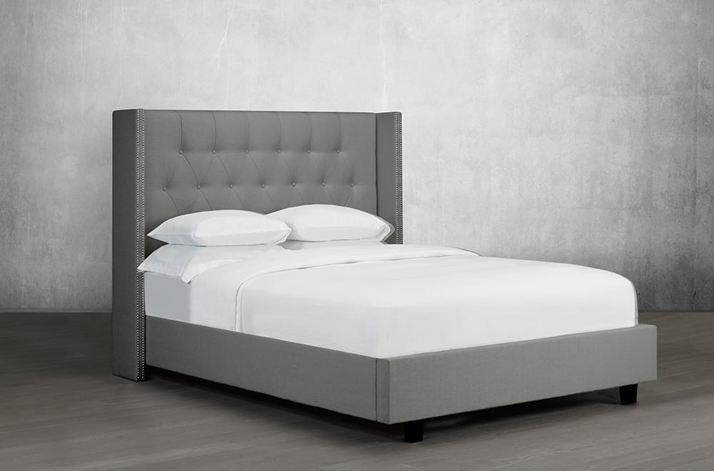 Canadian Made Diamond Tufted Bed 166