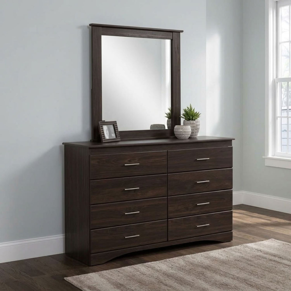 Canadian Made Dresser & Mirror 5500