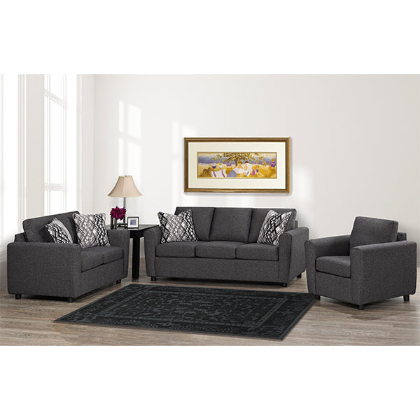Canadian Made Huttwill Iron 2 PC Sofa Set 1636