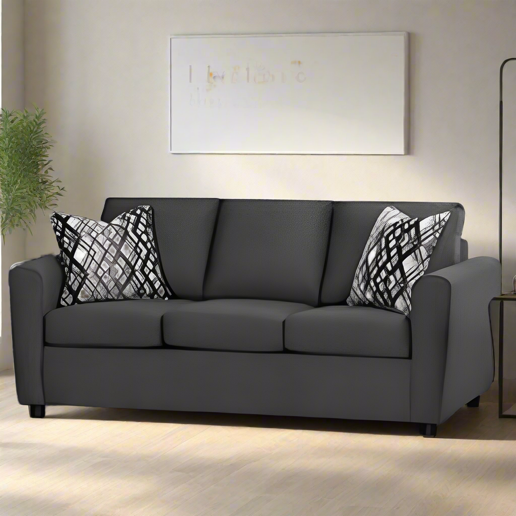 Canadian Made Huttwill Iron 3 PC Sofa Set 1636