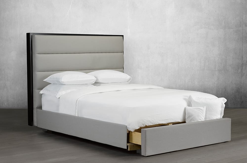 Canadian Made Lofty Tufted Panels Bed 158