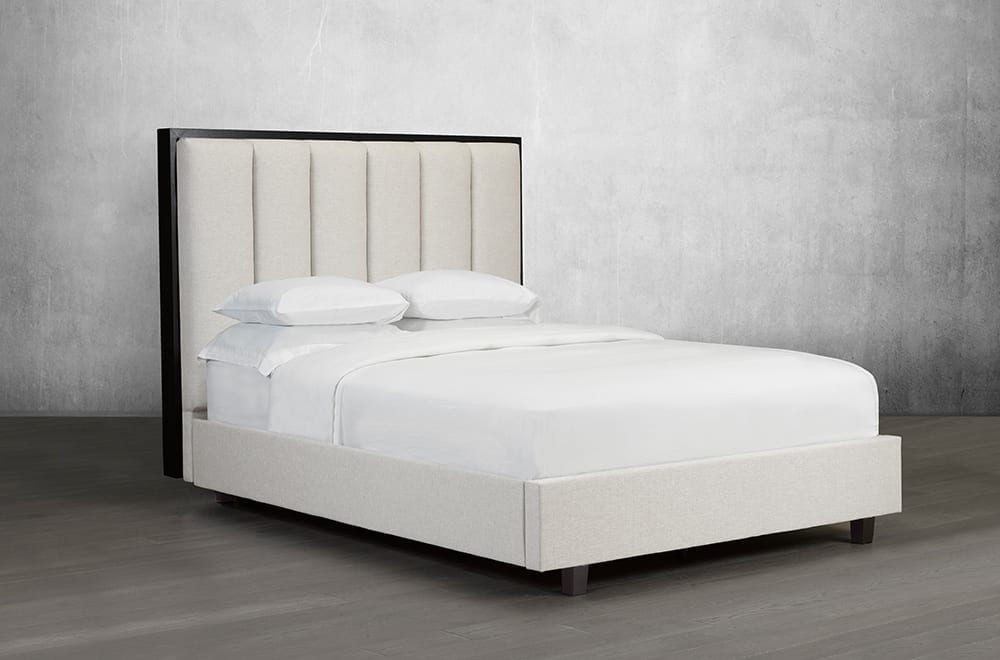 Canadian Made Lofty Vertical Tufted Panels Bed 131