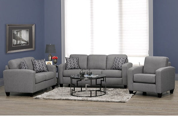 Canadian Made Sofa Collection Lyons Charcoal 1775