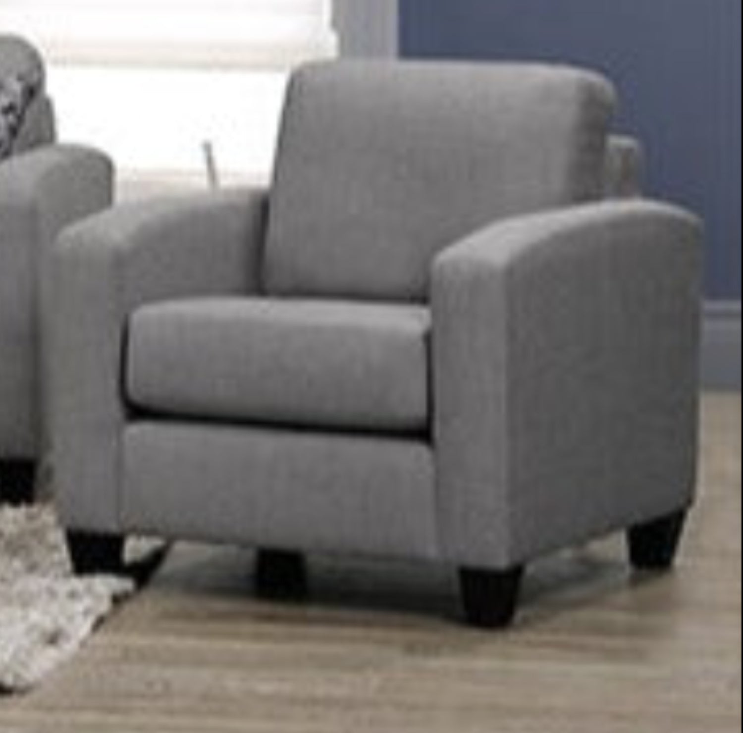 Canadian Made Chair Lyons Charcoal 1775