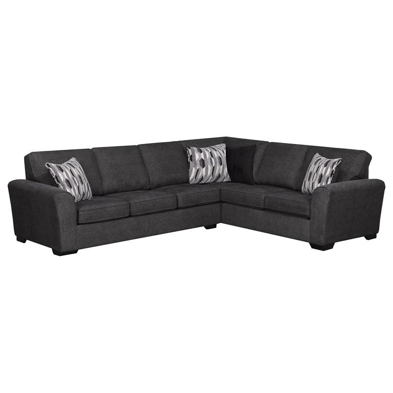 Canadian Made Sectional Sofa Bergen Lead 9855