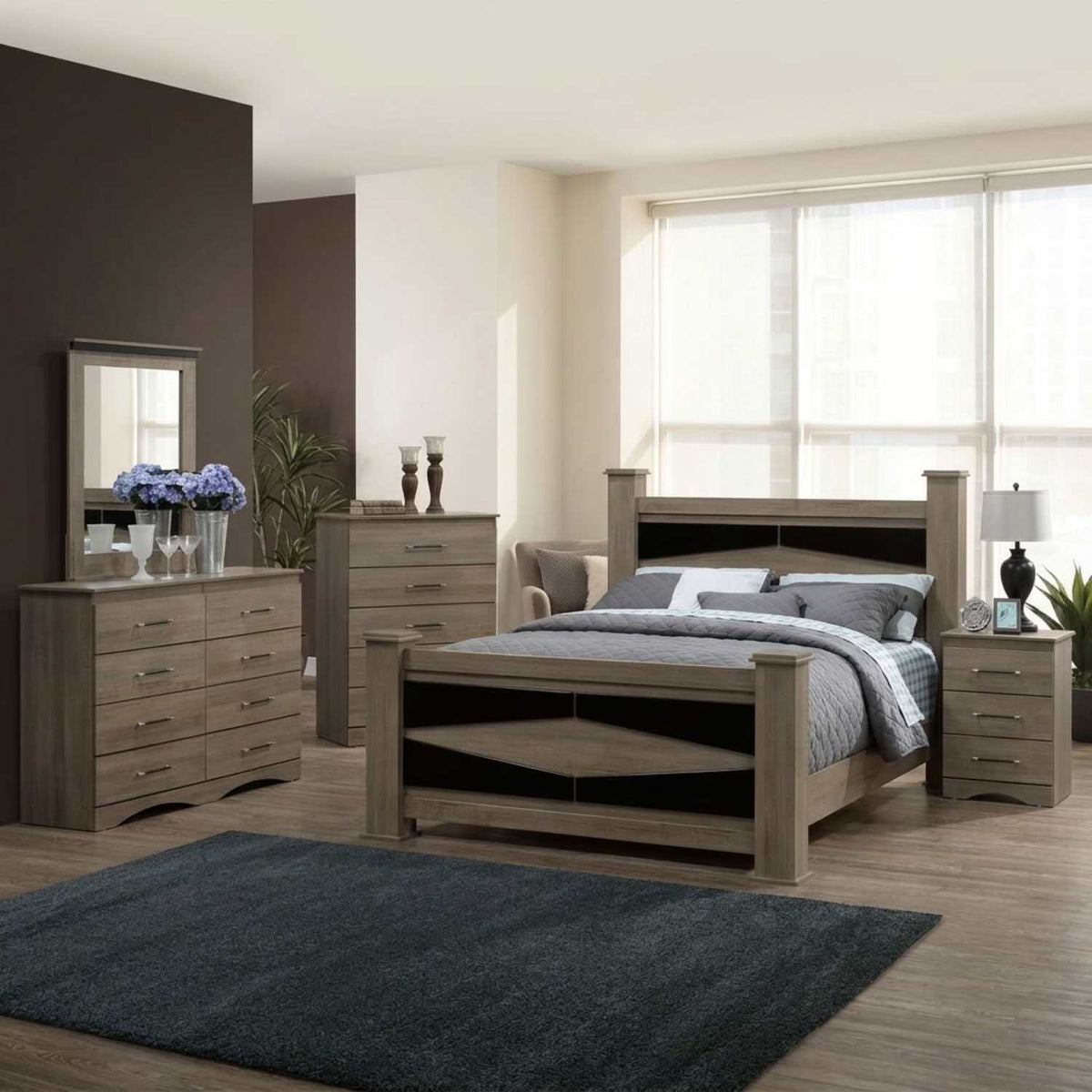 Canadian Made Dresser & Mirror 5501