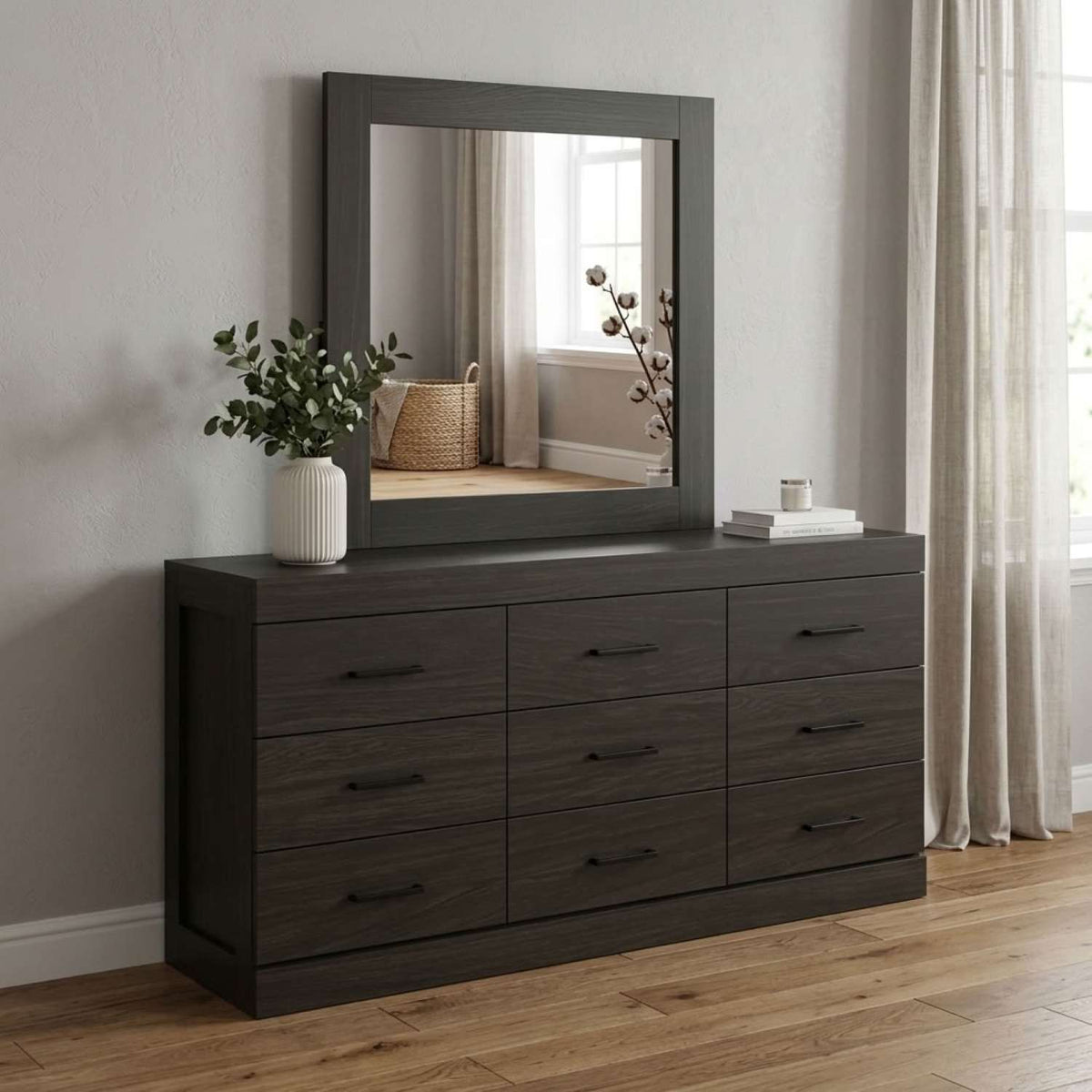Canadian Made Dresser & Mirror 5060