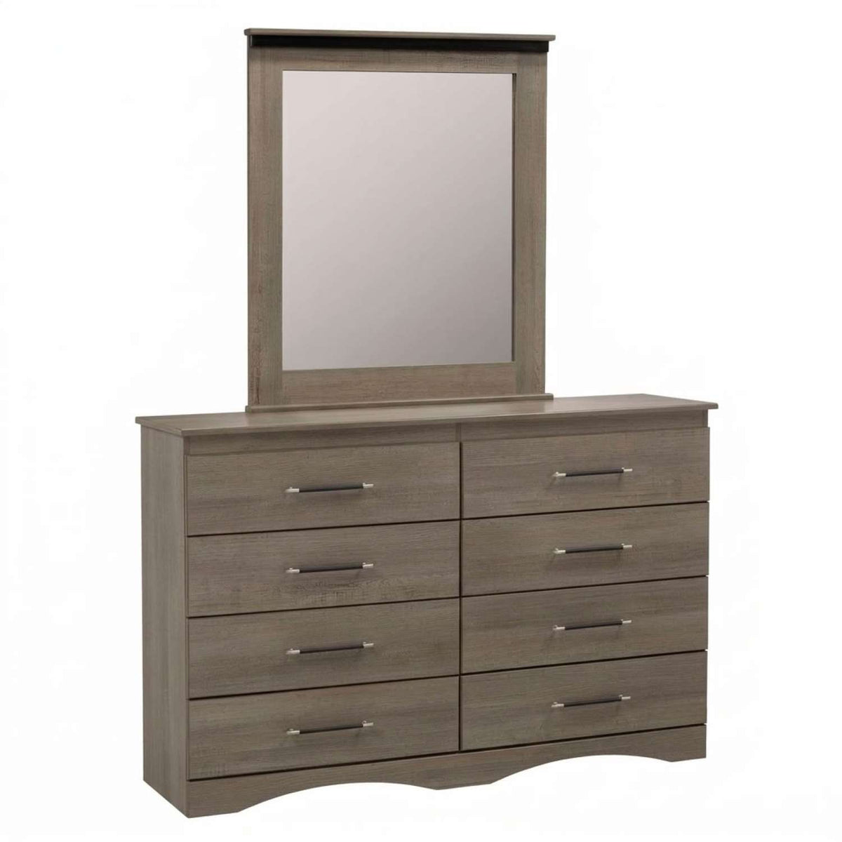 Canadian Made 6 Pcs Poster Bedroom Set in Brown 5501
