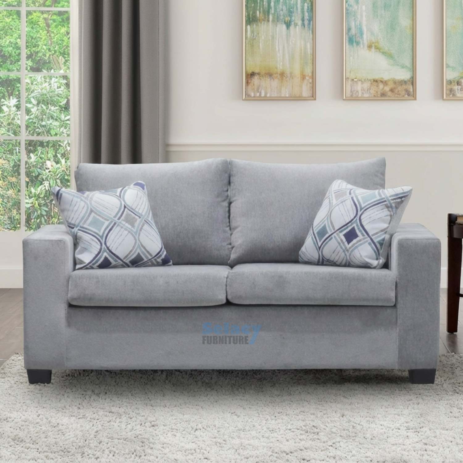 Canadian Made Fabric Loveseat 1406