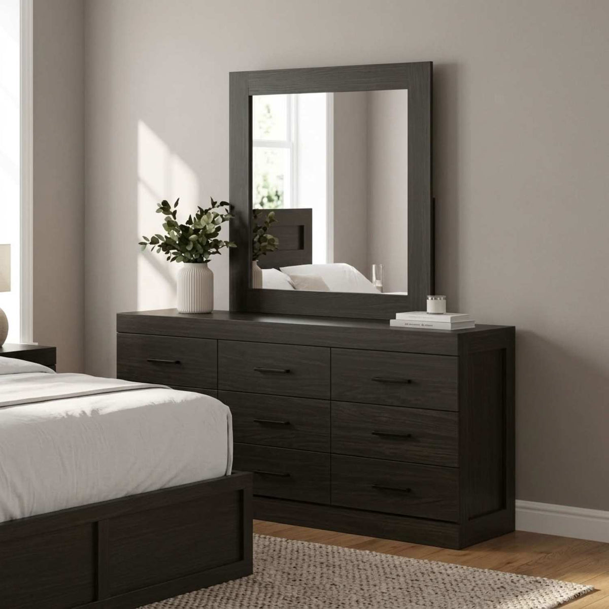 Canadian Made Dresser & Mirror 5060