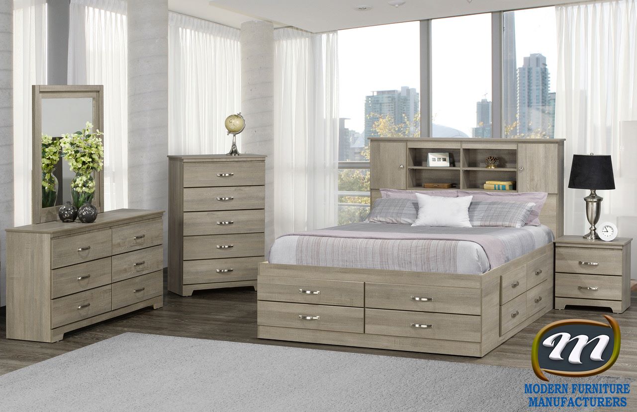 Canadian Made 6PC Bedroom Set Continental Coast 5600