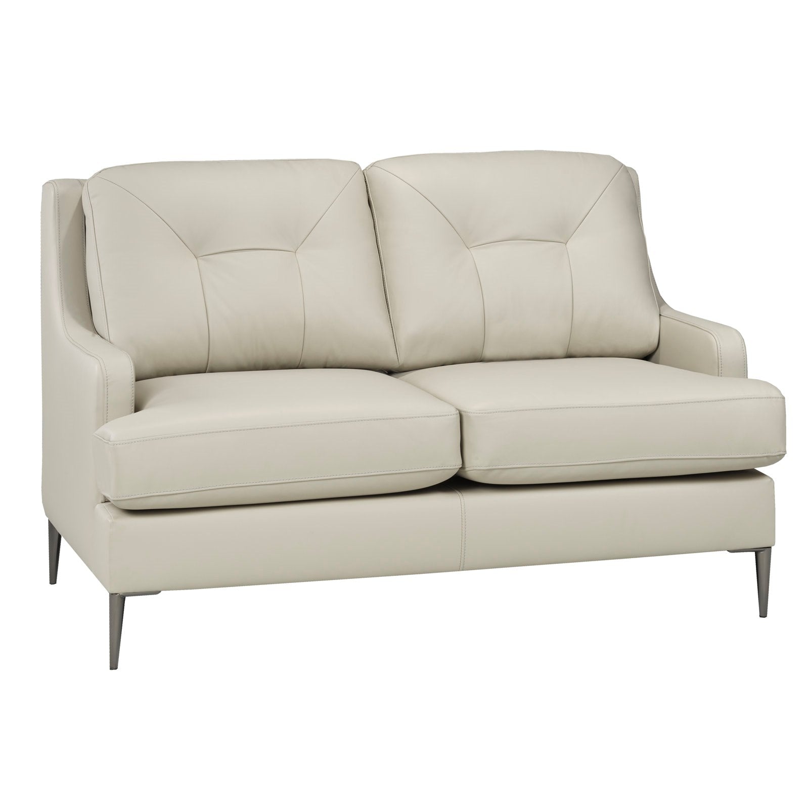 Canadian Made Genuine Leather Florance Linen Sofa Collection 5557