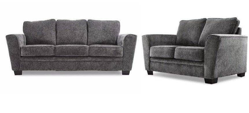 Canadian Made Sofa Collection Charcoal 3120-1722B