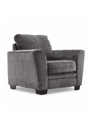 Canadian Made Fabric Sofa Set Charcoal 3120-1722B