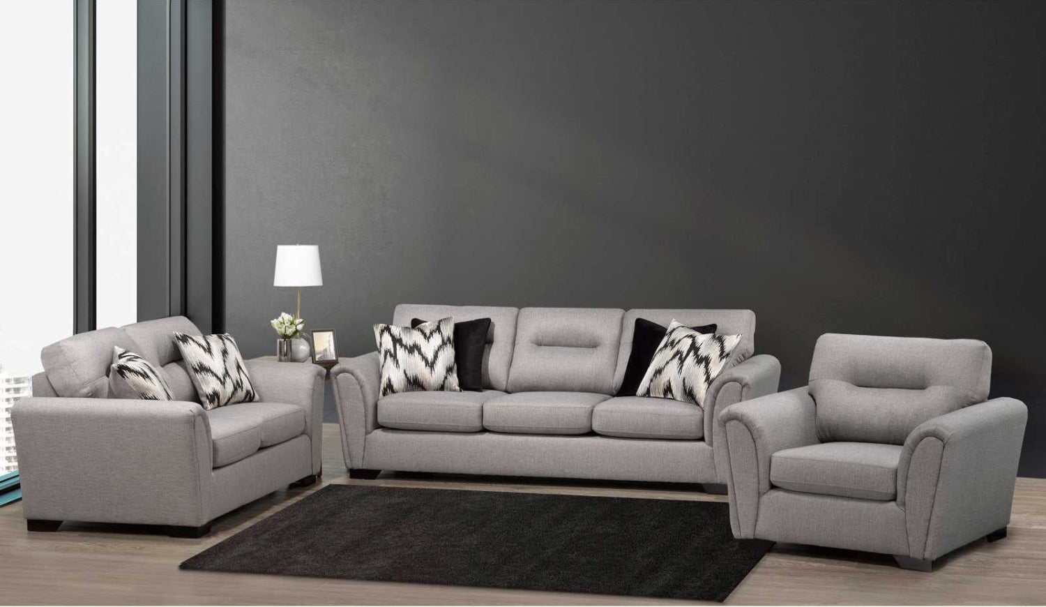Canadian Made Zesus Fawn Loveseat 9559