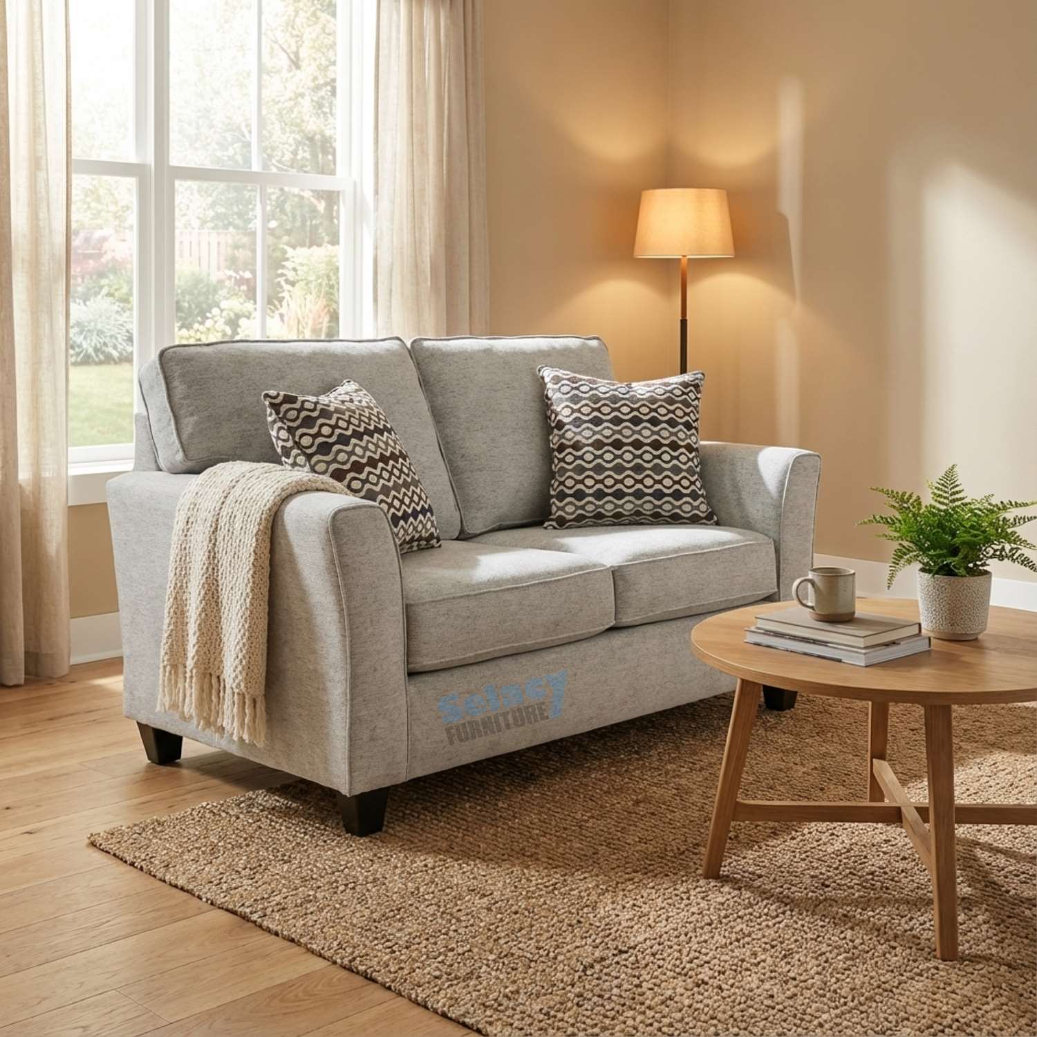 Canadian Made Fabric loveseat 2550