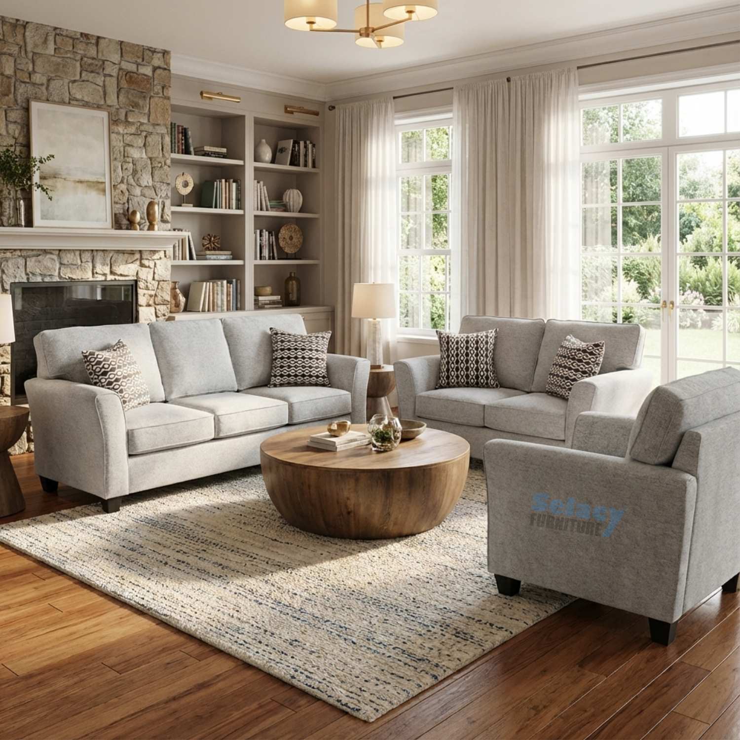 Canadian Made Fabric loveseat 2550