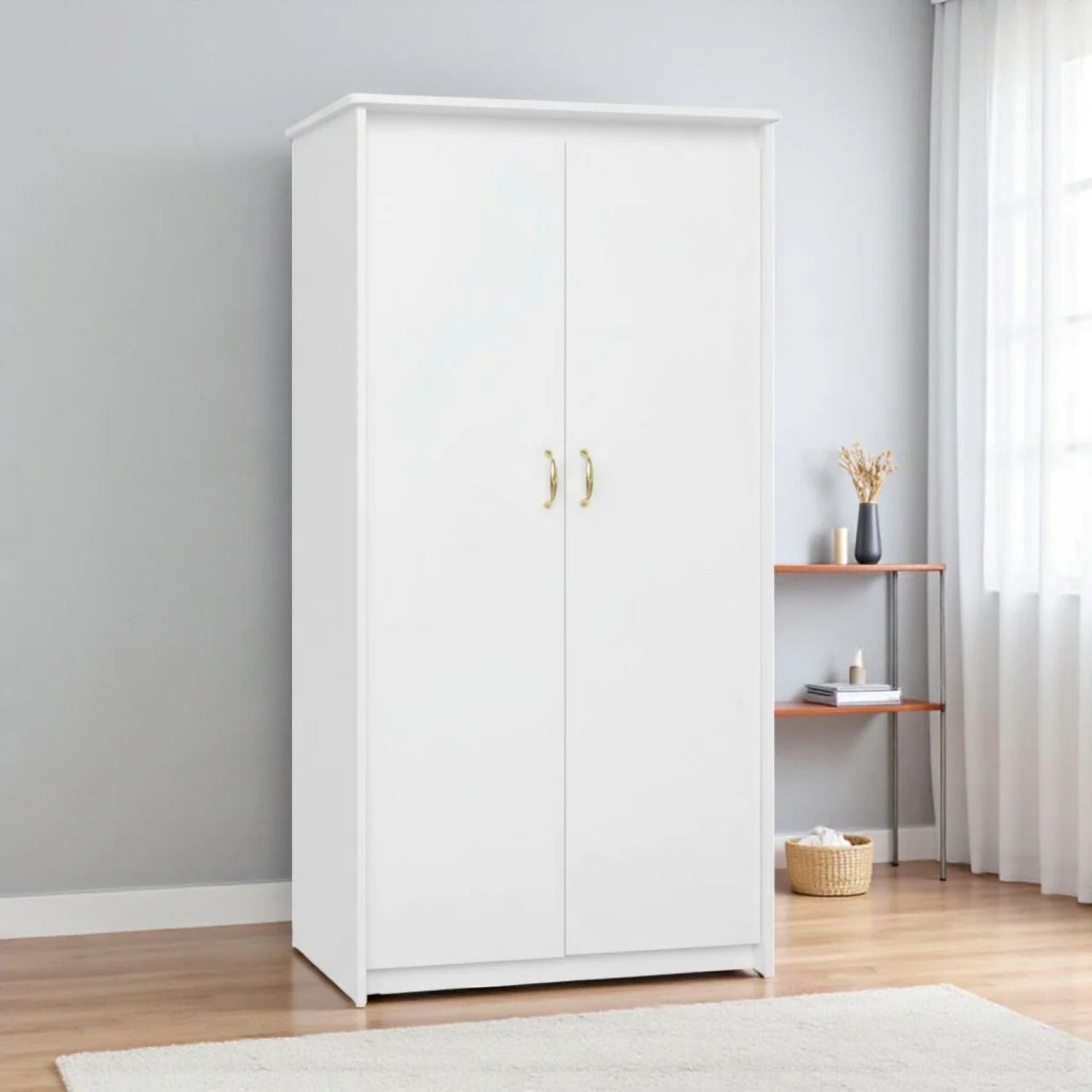 Canadian Made 2 Door Wardrobe 120