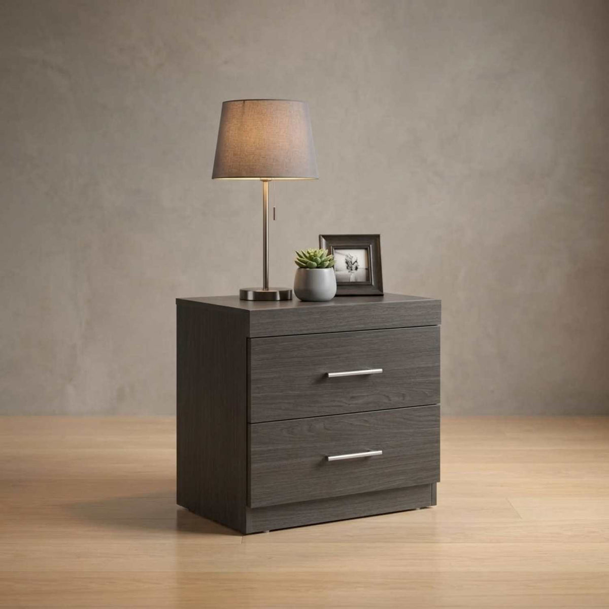 Canadian Made 2 Drawer Night Stand
