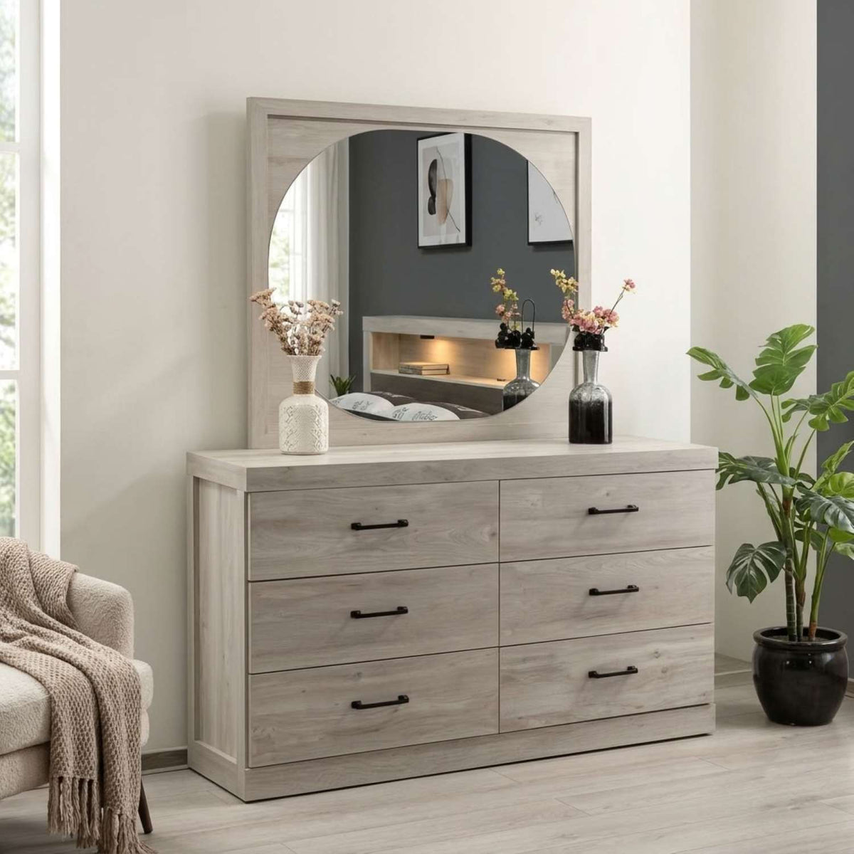 Canadian Made Dresser & Mirror 5700