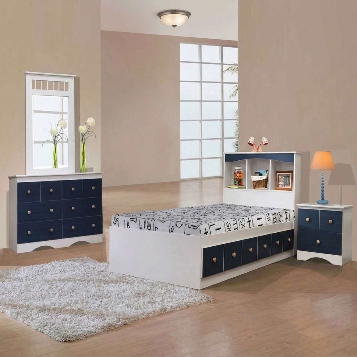 Canadian Made Kids 6PC Bedroom Set 5001