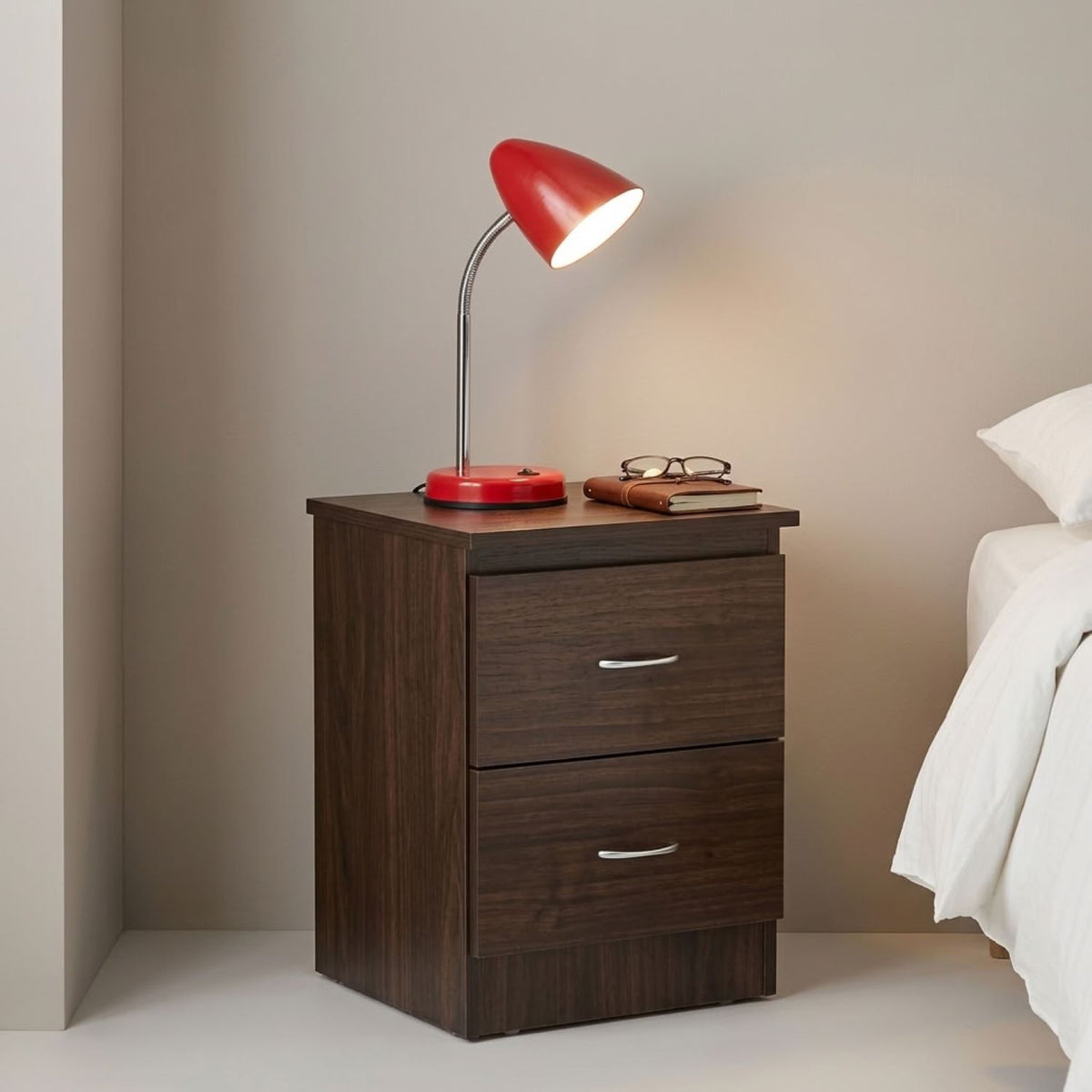 Canadian Made Two Drawer Night Stand 1100
