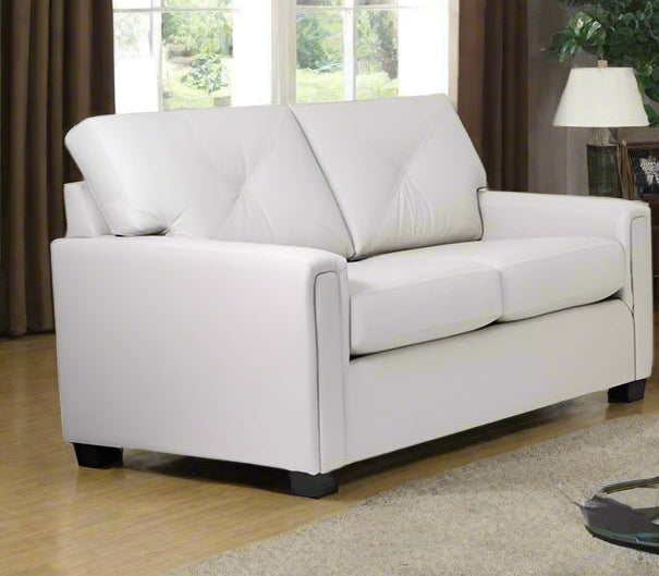 Canadian Made Genuine Leather Loveseat 1650