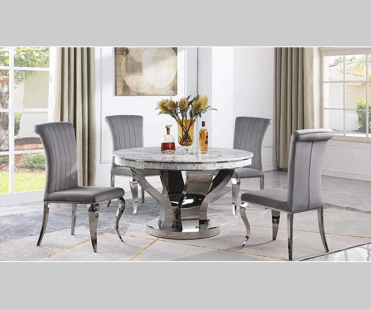 Celeste Dining Table White T-9092