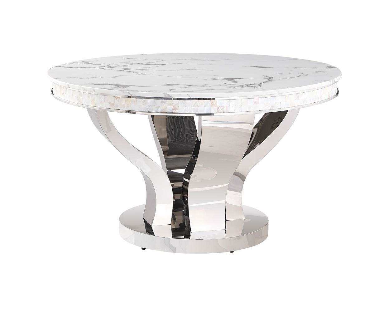 Celeste Dining Table White T-9092