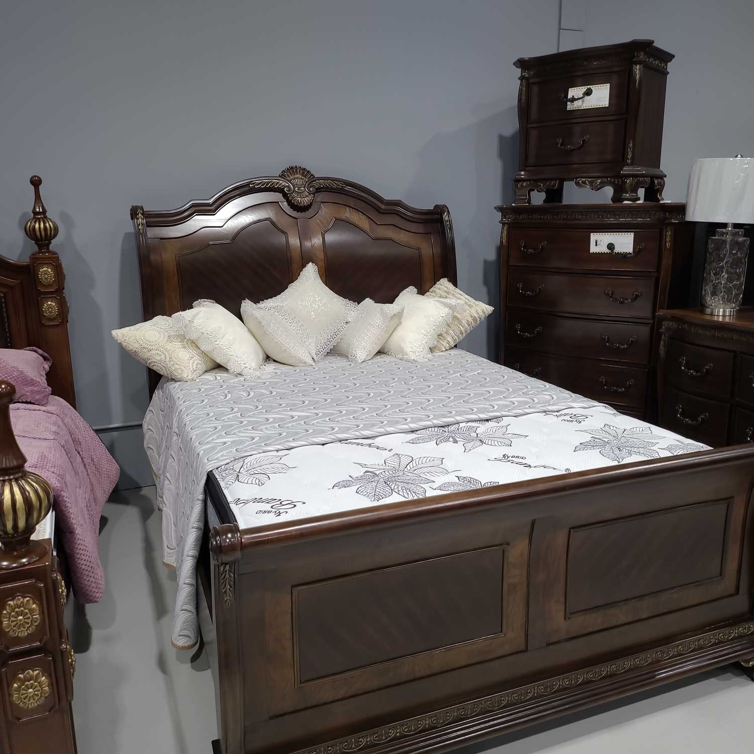 Celeste Queen Bedroom 6pcSet B640 (OPEN BOX)