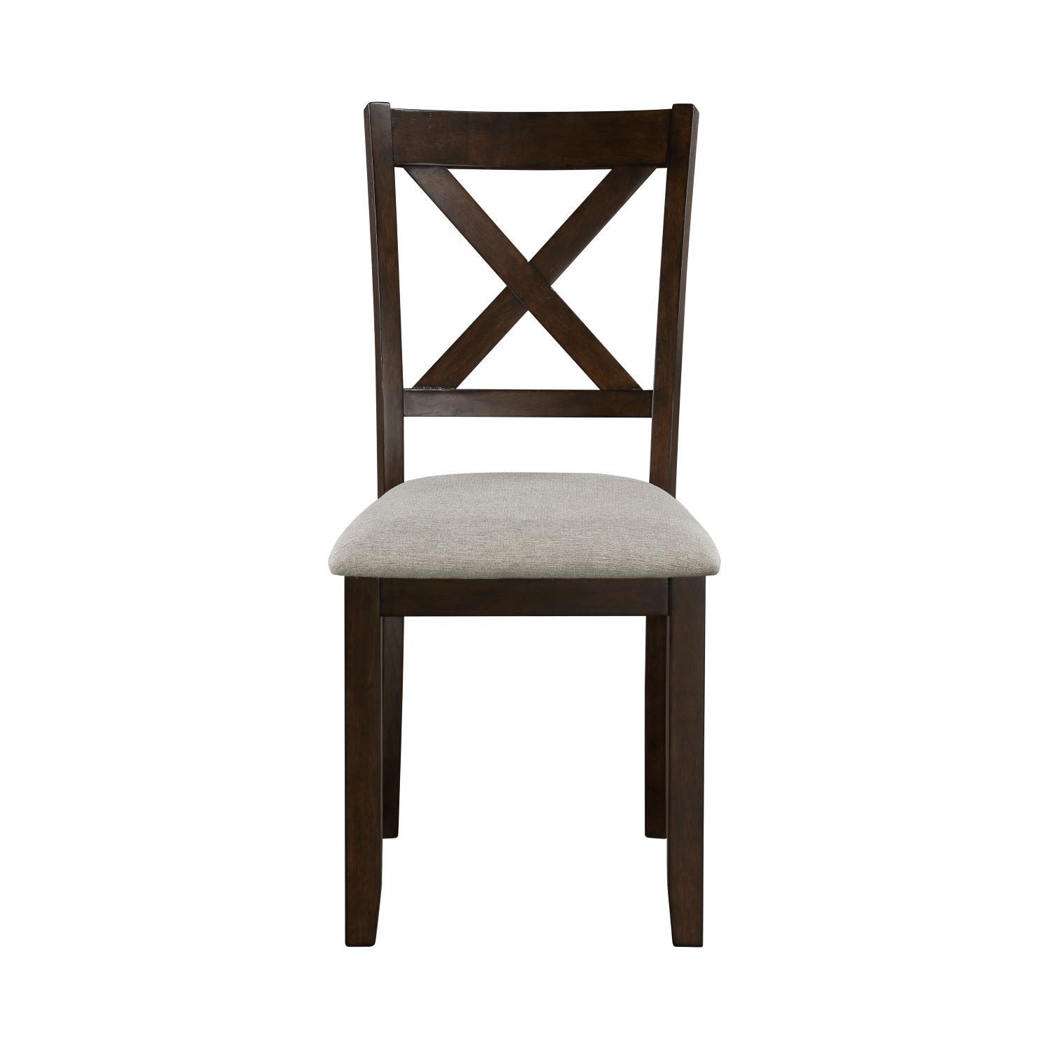 Challis 7pc Dark Cherry Wooden Dining Set 5905