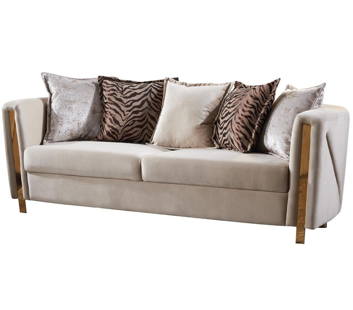 chanelle sofa set cream sofa