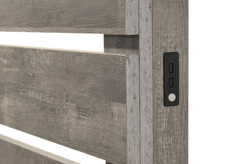 Charlotte 6PC Bedroom Set Gray