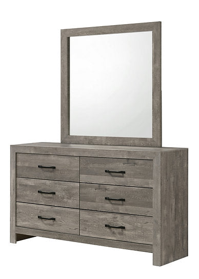 Charlotte 6PC Bedroom Set Gray