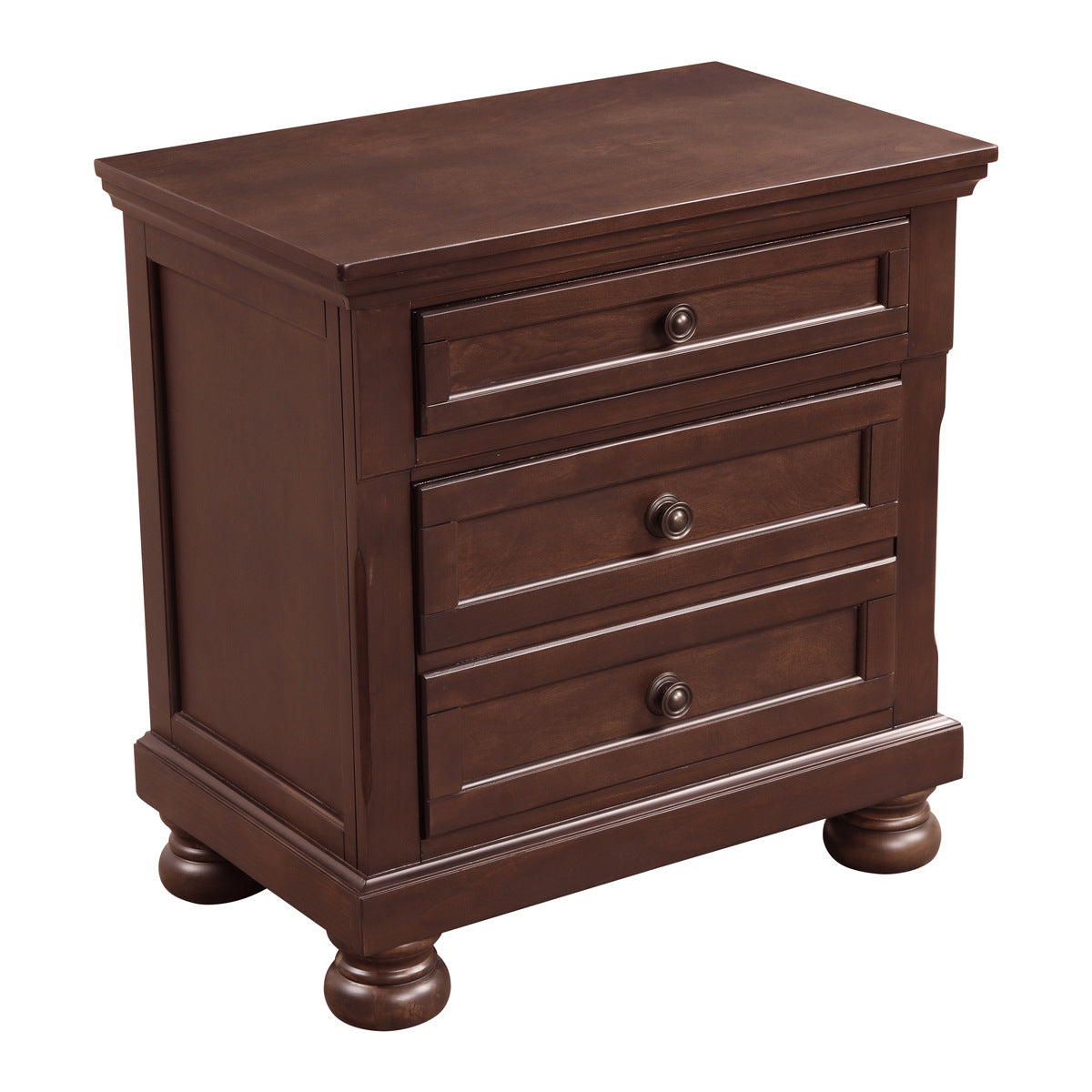 Baltimore 3 Drawer Night Stand Walnut 851