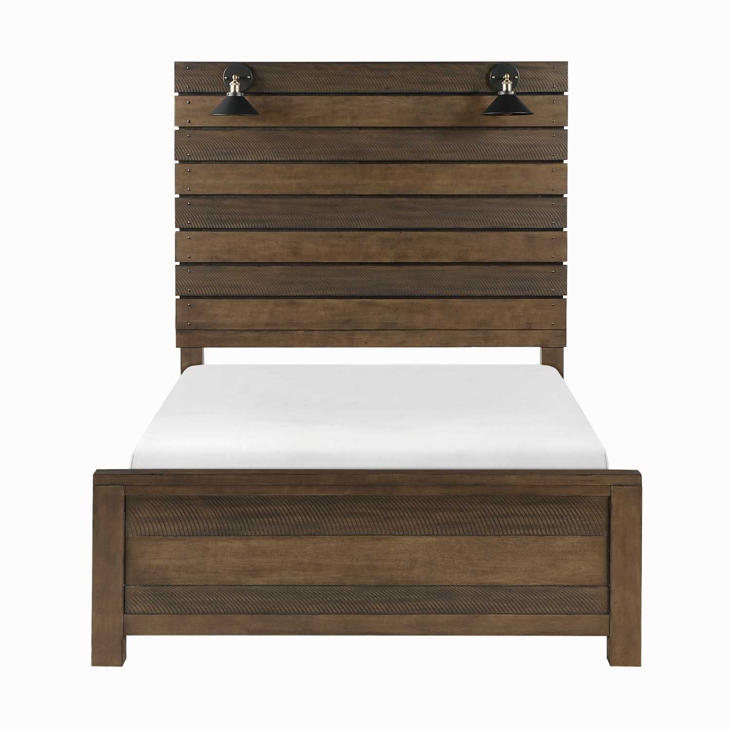 Conway Wooden Bedroom Set 1497 Brown