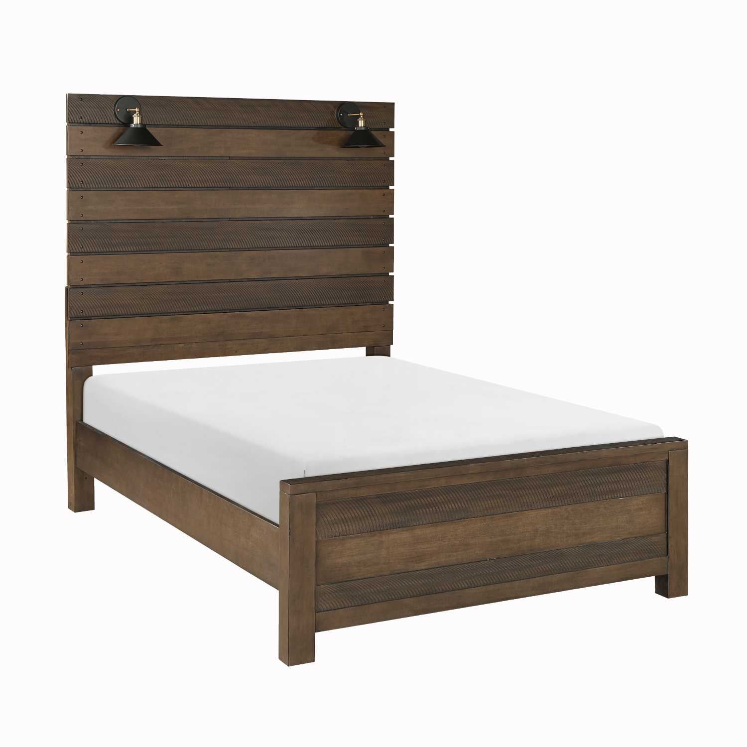 Conway Wooden Bedroom Set 1497 Brown