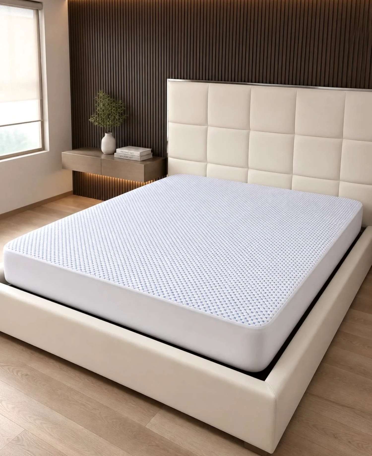 Cooling Fibre Mattress Protector PZ-MPCOO