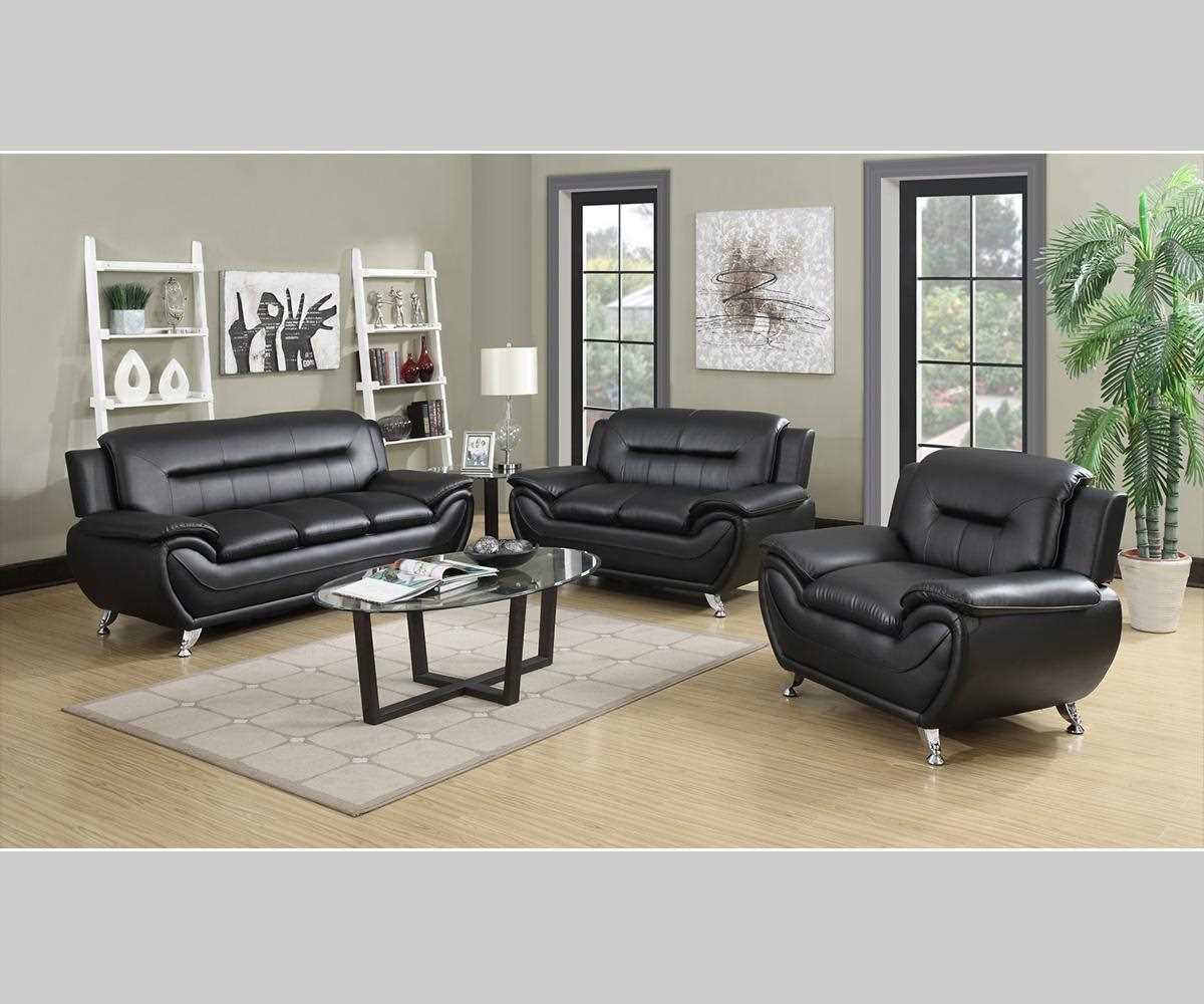 Cooper Sofa Collection Black KMF020