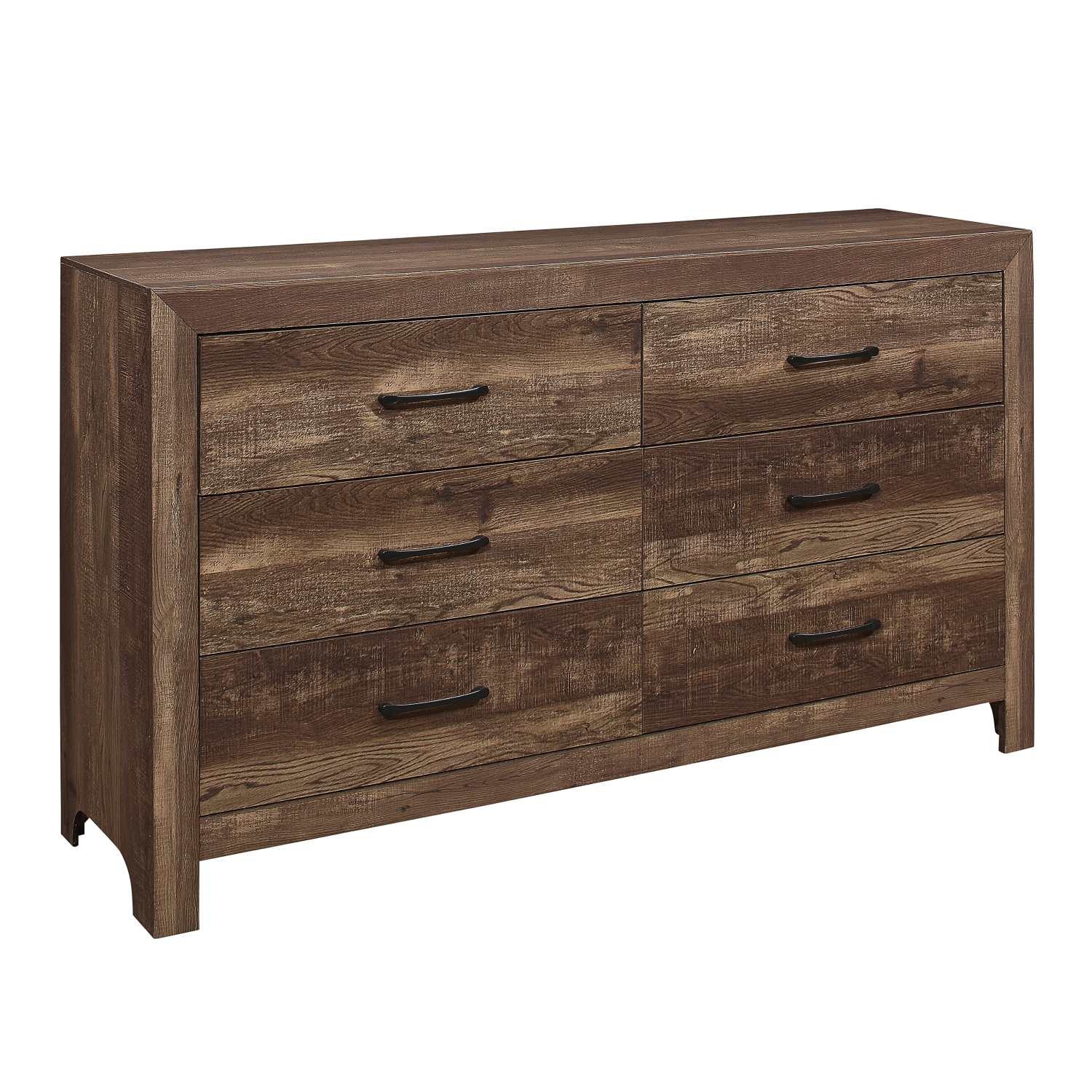 Corbin Dresser & Mirror Rustic Brown 1534NP