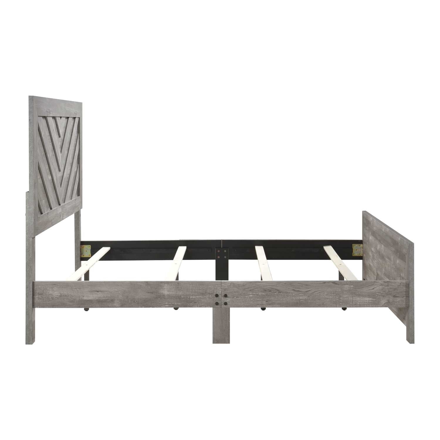 Corbin Wooden Bed Grey 1534NP