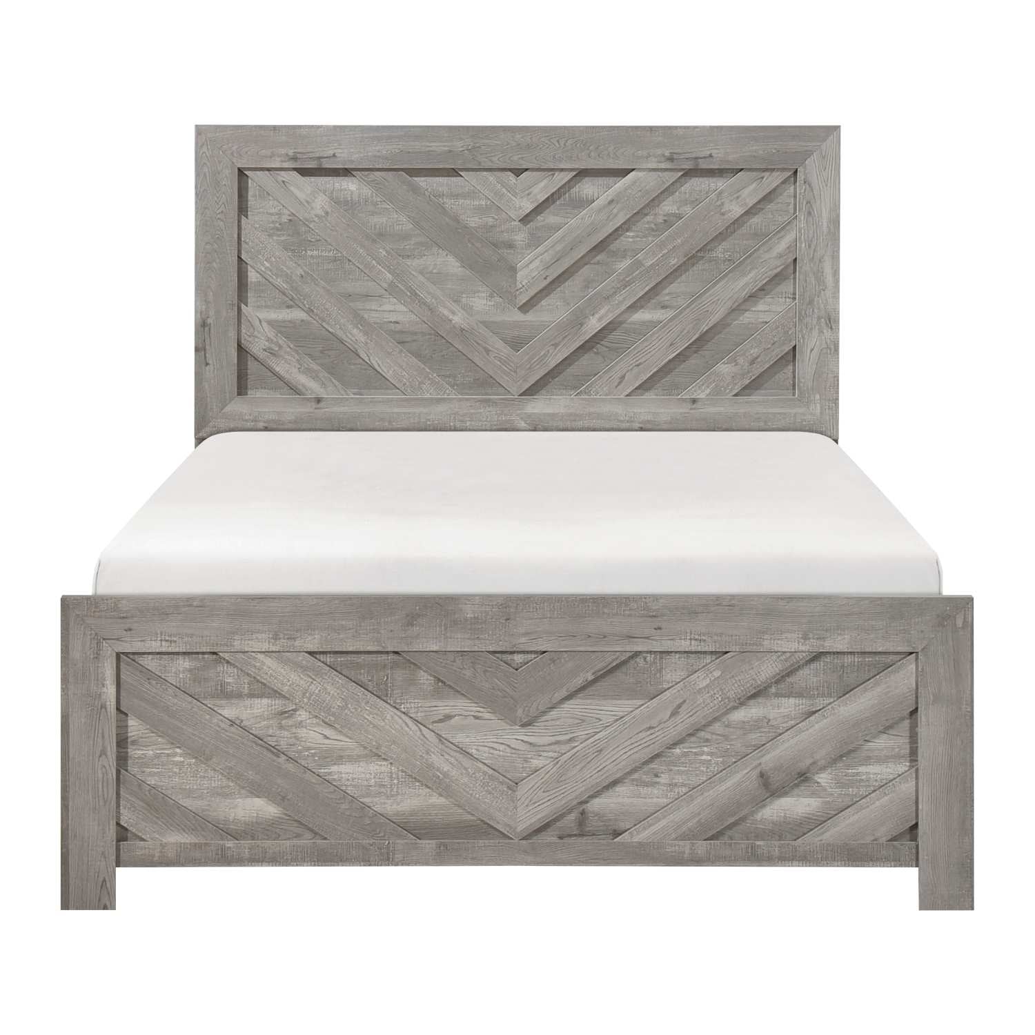 Corbin Wooden Bed Grey 1534NP