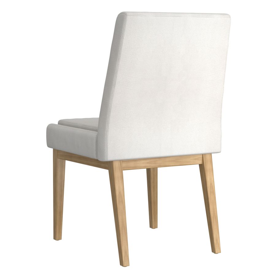 Cortez Dining Chair, Set of 2, in Beige Fabric and Natural 202-081