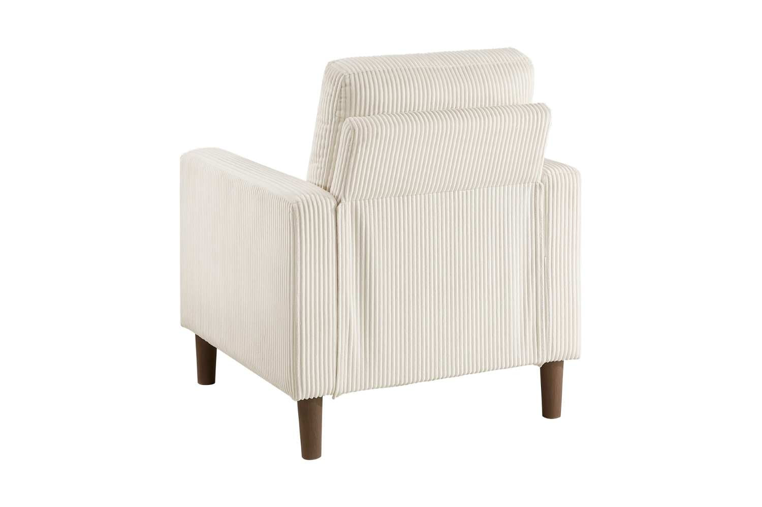 Crandall Taupe Corduroy Fabric Sofa Set 9520