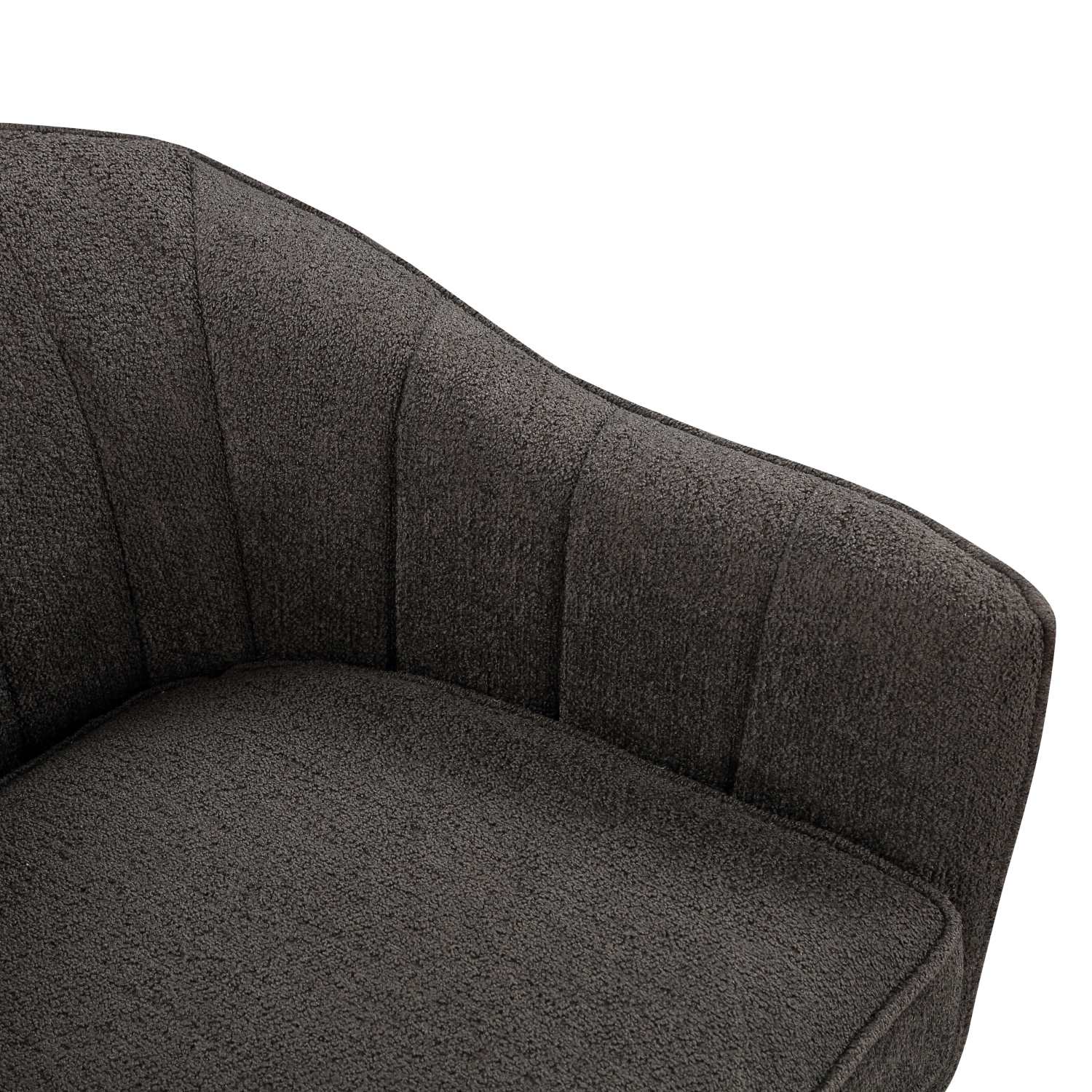 Cutler Charcoal Fabric Accent Chair 1081