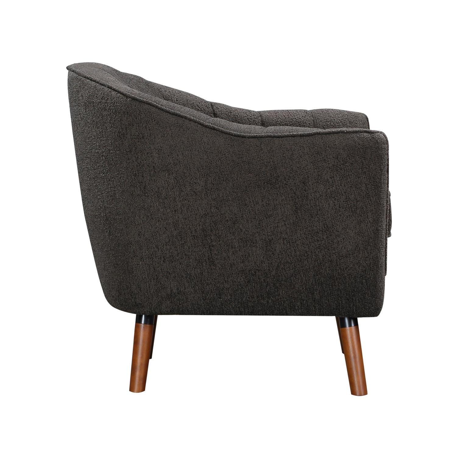 Cutler Charcoal Fabric Accent Chair 1081